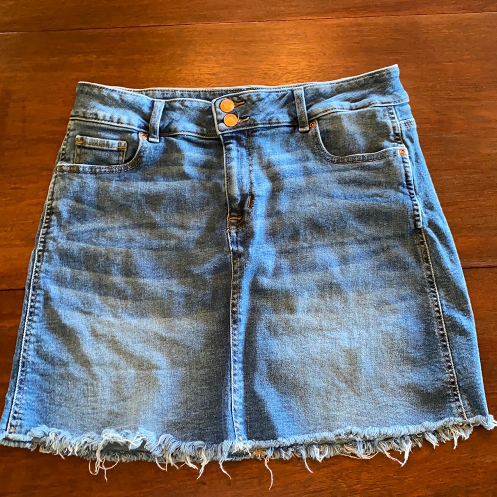 Maurices denim skirt